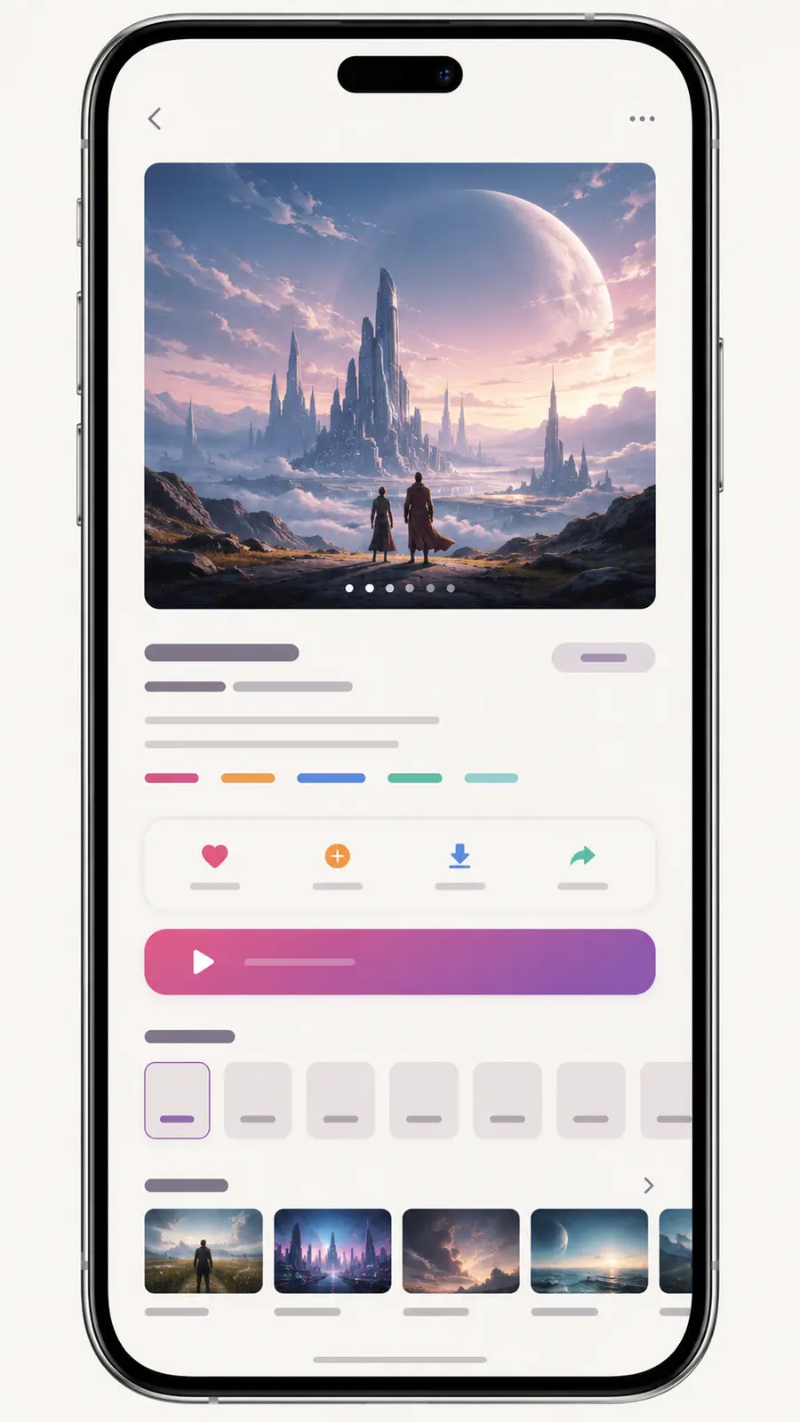 APP 发现界面